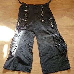 Tripp NYC Black Cargo Pants